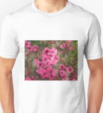 Pink Flower Power Unisex T-Shirt