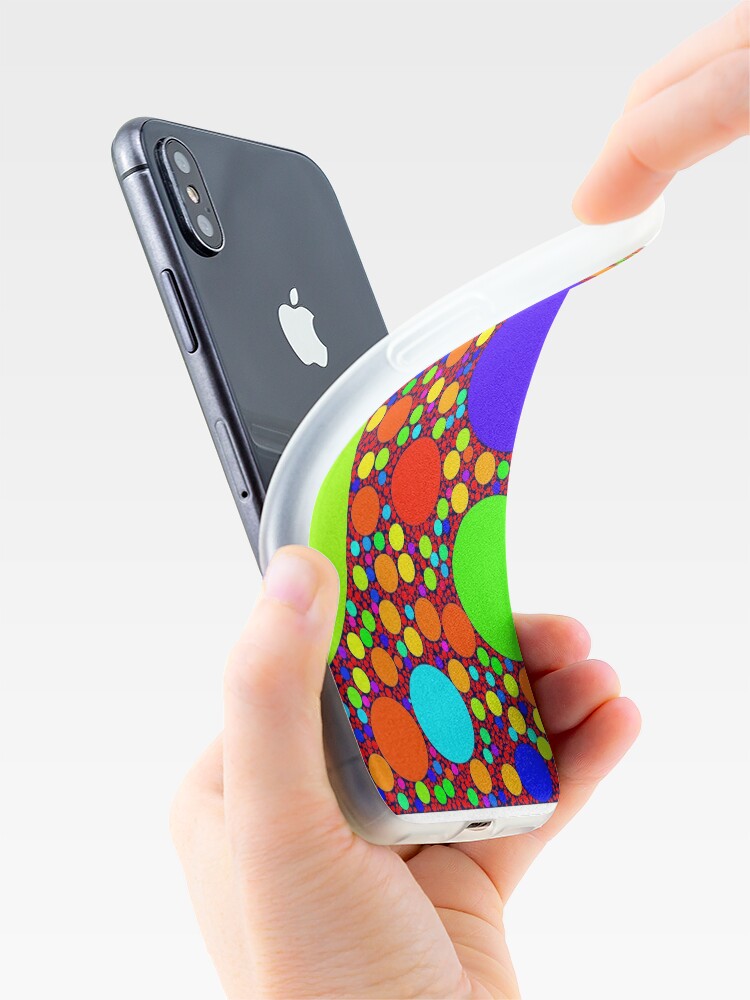 Alternate view of Random Tiling code by Philippe Guglielmetti iPhone Case & Cover