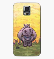 Tierparade Hippopotamus Hülle & Klebefolie für Samsung Galaxy
