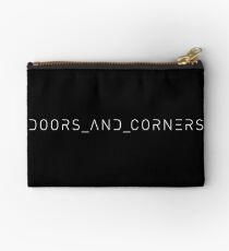 Doors And Corners (Straight) Zipper Pouch