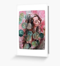 Eucalyptus Being Greeting Card