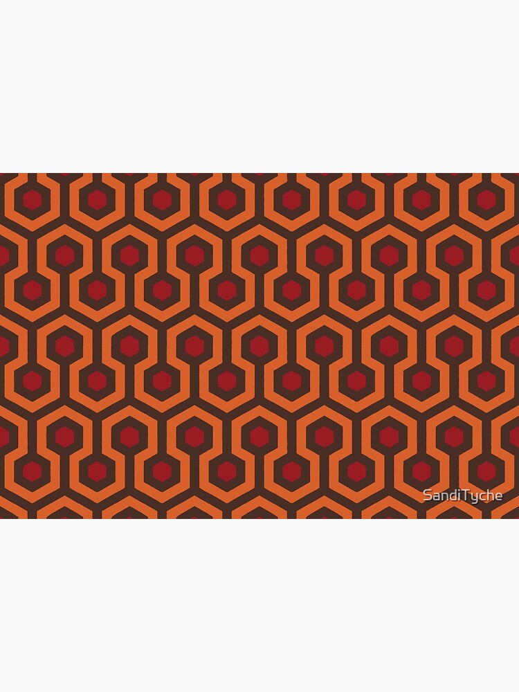 REDRUM Overlook Hotel Carpet Stephen King's The Shining by SandiTyche