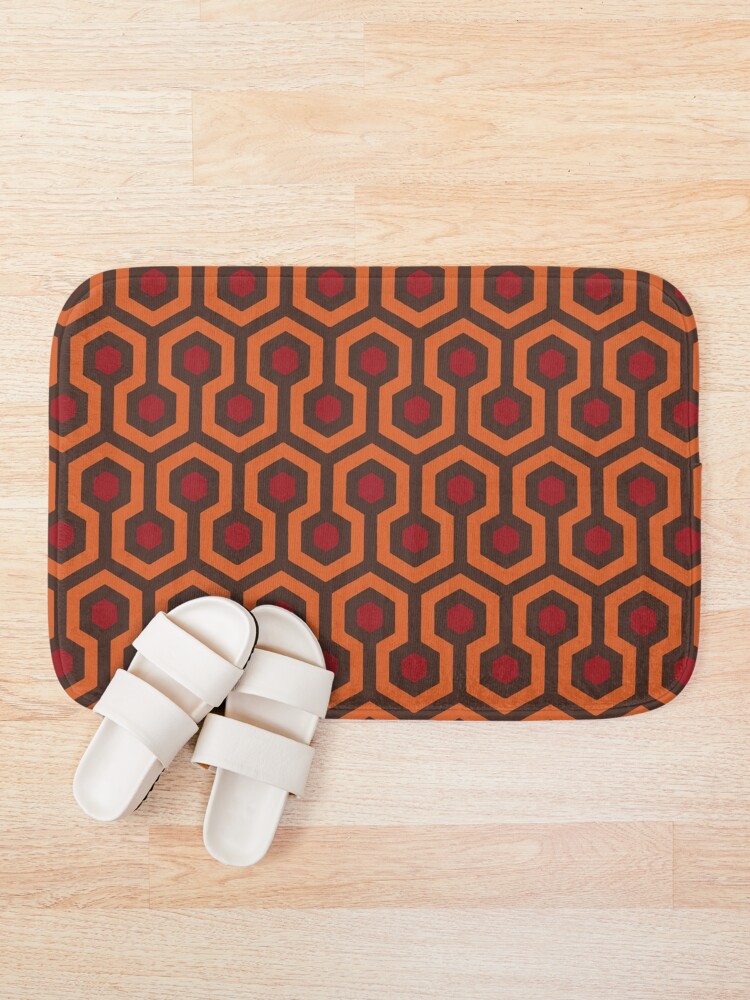 Alternate view of REDRUM Overlook Hotel Carpet Stephen King's The Shining Bath Mat