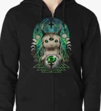 Raumhase Hoodie mit Reißverschluss
