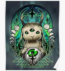 Space Bunny Poster