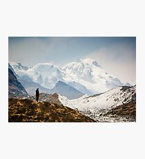 Looking at the Himalayas Photographic Print