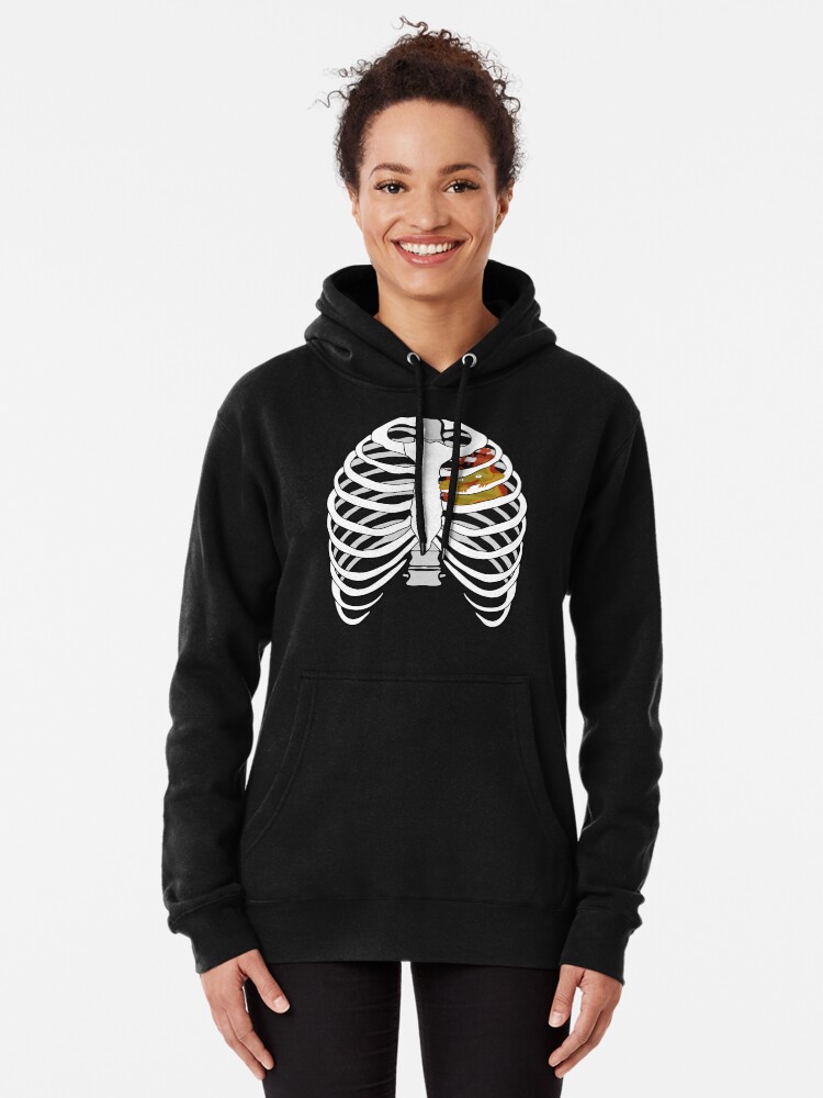 Vista alternativa de Sudadera con capucha El corazón del mago