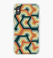 Vinilo o funda para iPhone Patrón geométrico retro años 60