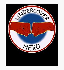 Hero - superhero Photographic Print