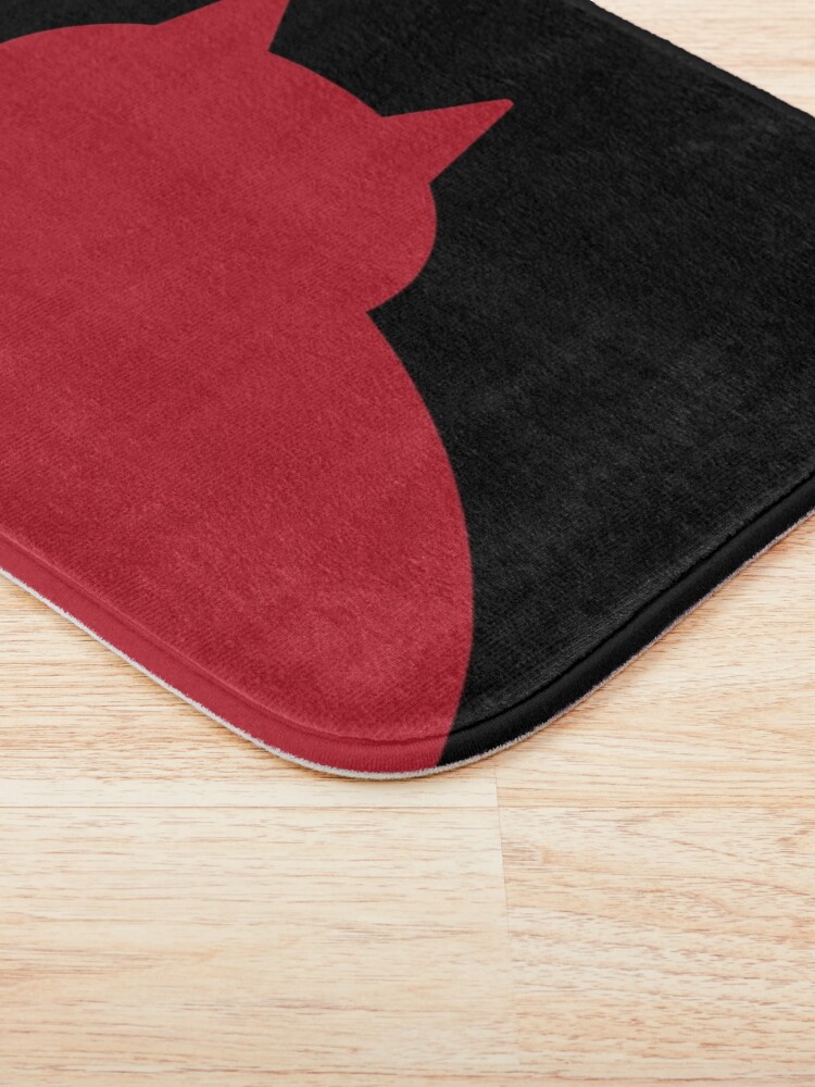 Alternate view of Fat Red Cat Bath Mat