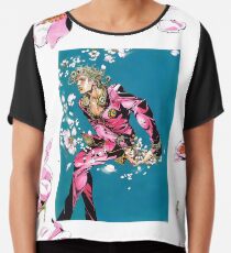 Jojo's bizzare adventure Giorno Giovanna Chiffon Top
