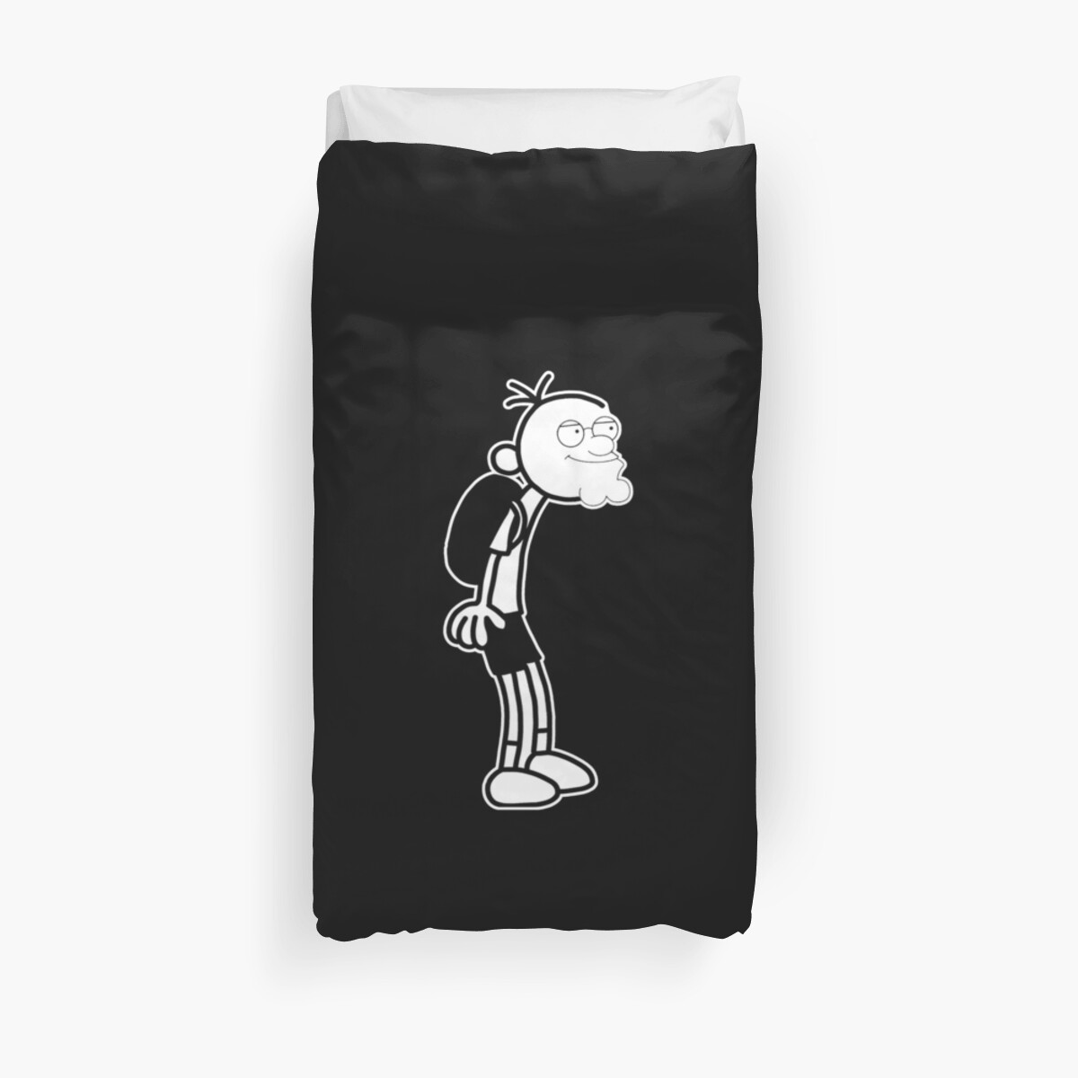 Greg Heffley Peter Griffin Wimpy Kid Family Guy Duvet Cover By