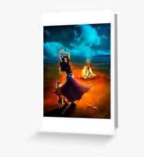 Dance Like a Dervish II Greeting Card