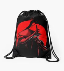 Samurai Slice Drawstring Bag