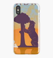 Madrid vintage poster iPhone Case/Skin