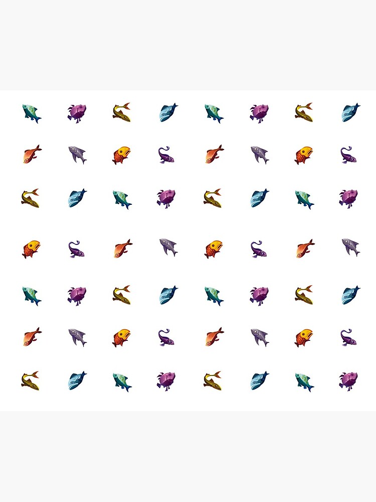 Muchos peces (blanco) de zanrick