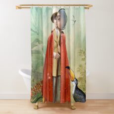 Page of Wands Shower Curtain