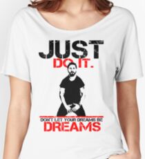 Shia Labeouf Dreams (White Version) Women's Relaxed Fit T-Shirt