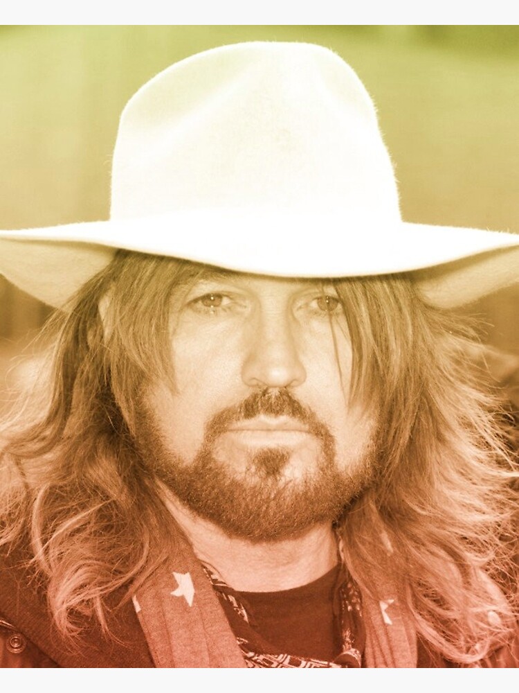 Billy Ray Cyrus Greeting Card By Bones34 Redbubble