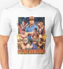Überlebendes episches Plakat Slim Fit T-Shirt