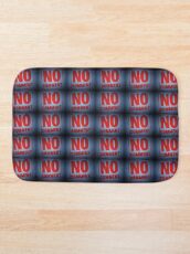 Tony DuPuis "No Comment" Bath Mat