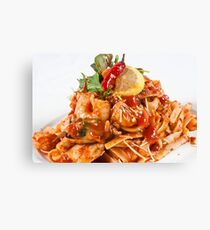 Pasta Canvas Print