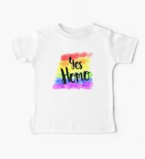 Ja, Homo Baby T-Shirt