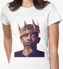 Kendrick Lamar - "The king" Women's Fitted T-Shirt