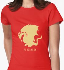 Pendragon symbol, merlin Women's Fitted T-Shirt