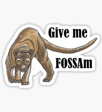Fossa - Animal series Sticker