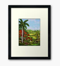 Yumuri Valley Framed Print