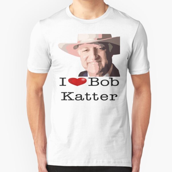 I heart Bob Katter Slim Fit T-Shirt