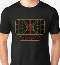 SEJOUR SUR L'ORDINATEUR DE CIBLAGE DE TARGET 1977 T-shirt ajusté