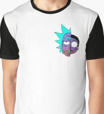 Galactic Rick and Morty Graphic T-Shirt