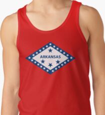 Arkansas Flag Tank Top