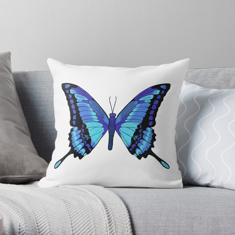 snuggies butterfly pillow