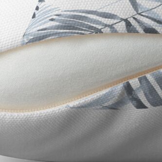 Alternate view of Palm leaves and Toucan Floor Pillow