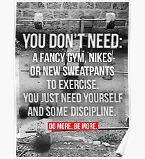 Workout Motivational Poster