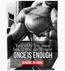 Workout Motivational Poster