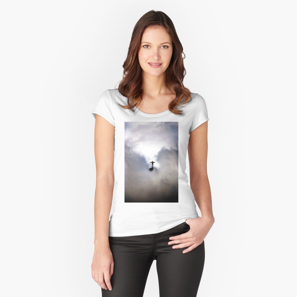 Christ the Redeemer Fitted Scoop T-Shirt