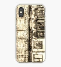 Greyfriars Bobby Pub Edinburgh Weinlese iPhone-Hülle & Cover