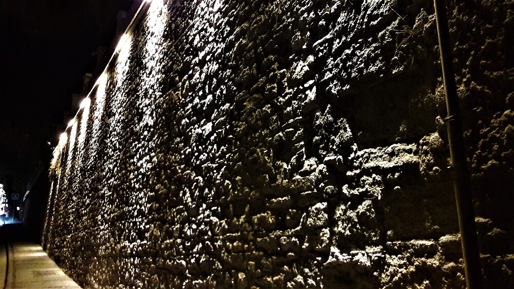 Stone Wall Illumination by tomeoftrovius