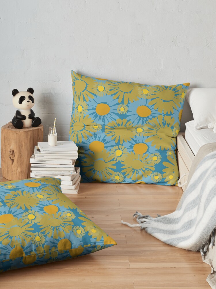 Alternate view of Pop Polka Daisies Floor Pillow
