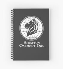 Cuaderno de espiral El lobo de Wall Street Stratton Oakmont Inc. Scorsese (en blanco)