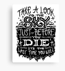 Metallica - For whom the bell tolls Canvas Print