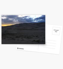 Dusk churns over the Great Sand Dunes, CO 2010 Postcards