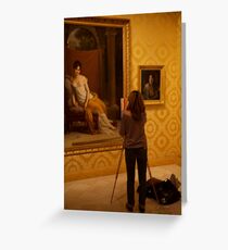 artist painting art Greeting Card