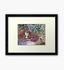 Under the Oleander Tree Framed Print