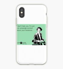 passive aggressive iPhone Case