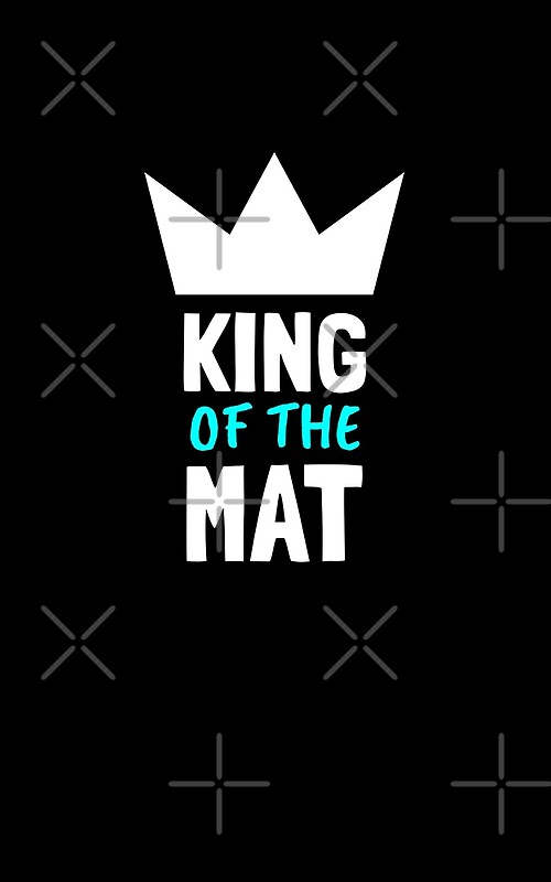 "BJJ King Of The Mat" by EnergeticMind Redbubble